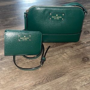 Kate Spade shoulder bag and wallet